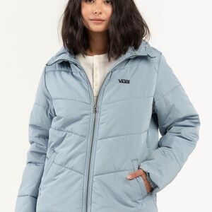 Vans Light Blue Puffer Jacket